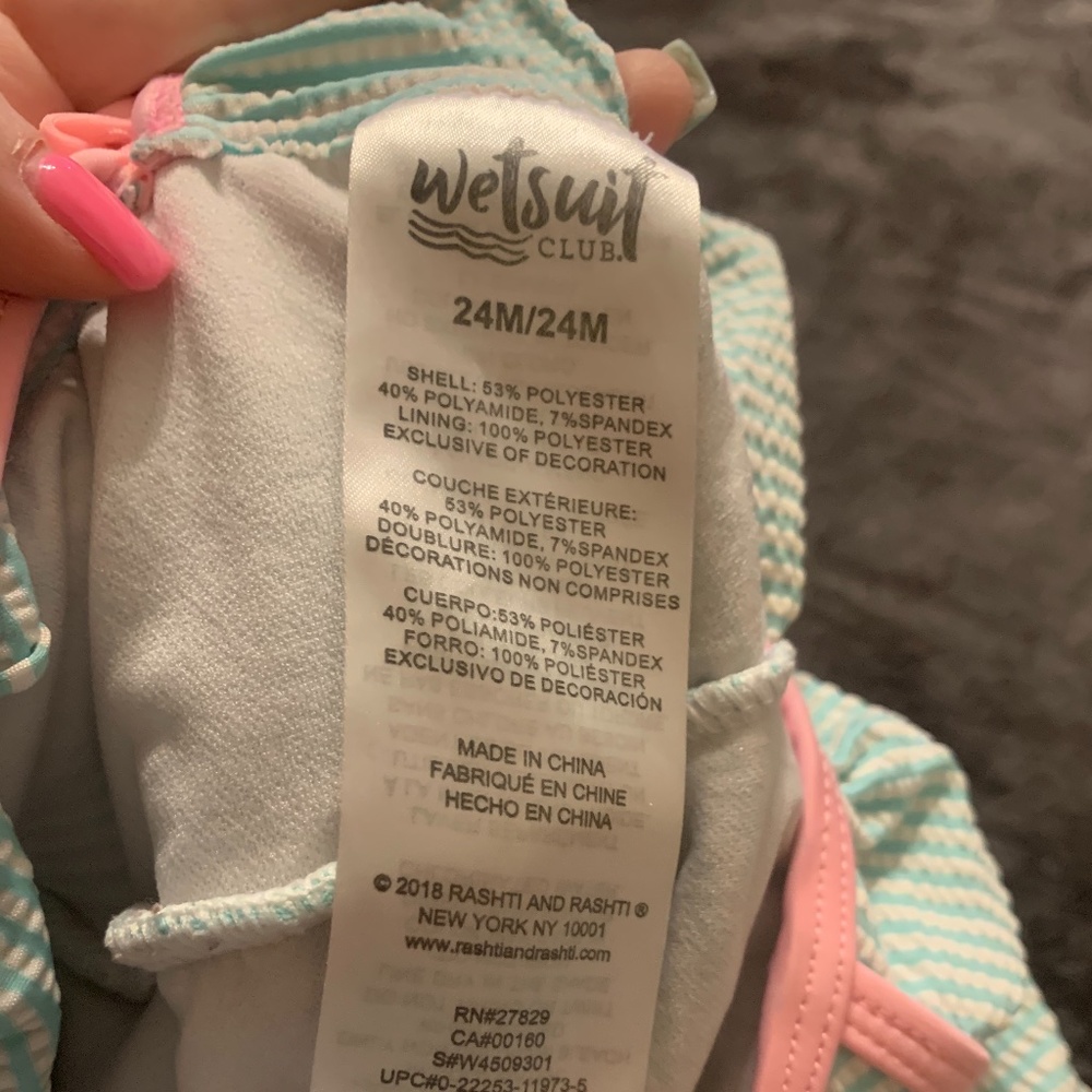baby girl bathing suit